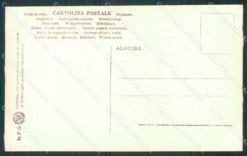 Venezia Città Vergine con Bambino Bellini NPG Foto cartolina RT7695 – retro
