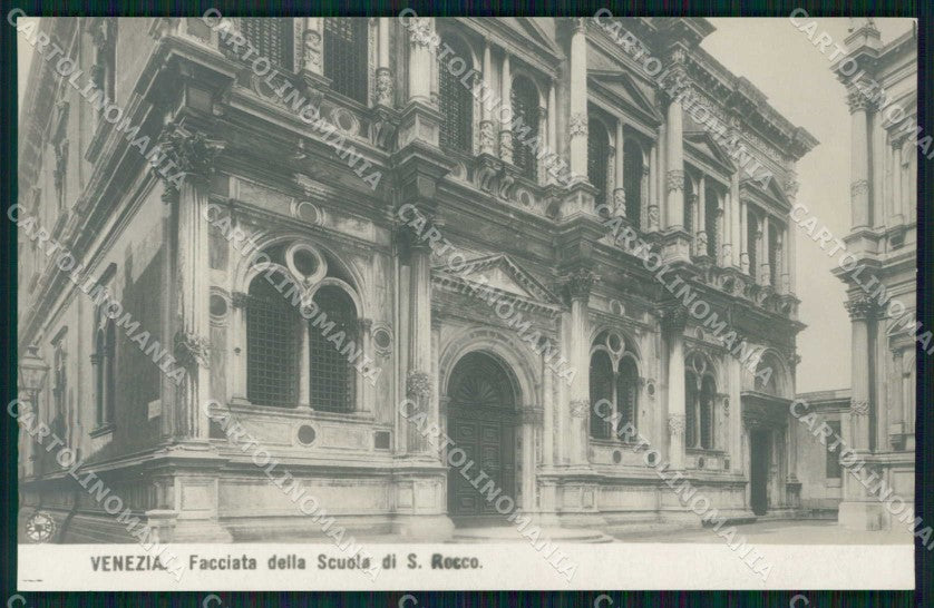 Venezia Città Facciata Scuola San Rocco NPG Foto cartolina RT7698 – fronte