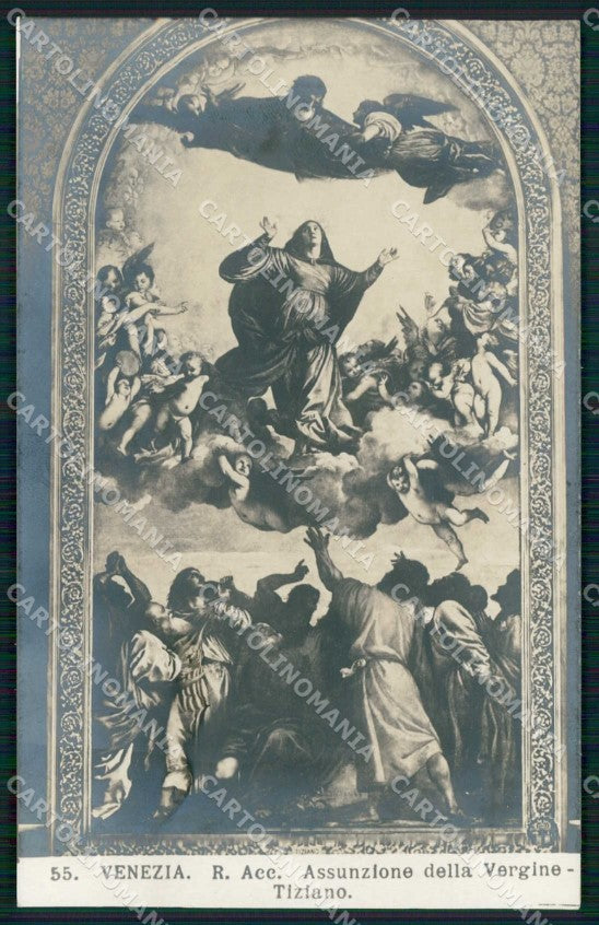 Venezia Città Assunzione della Vergine Tiziano NPG Foto cartolina RT7699 – fronte