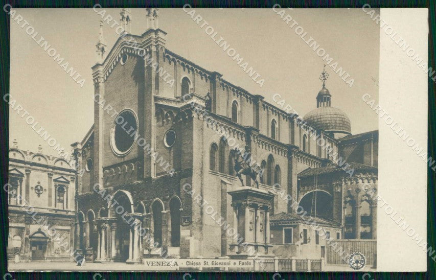 Venezia Città Chiesa San Giovanni Paolo NPG Foto cartolina RT7701 – fronte