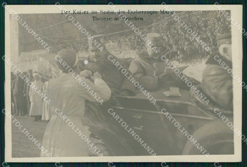 Venezia Città Ospedale Propaganda WWI Kaiser Wilhelm II Foto cartolina RT7704 – fronte