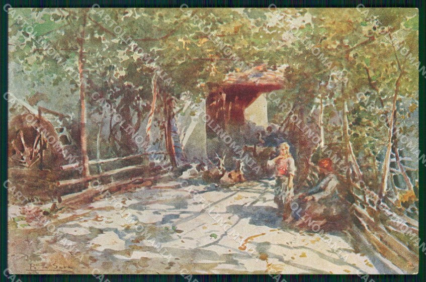 Venezia Città XII Esposizione Internazionale d'Arte Rustico cartolina RT7726 – fronte