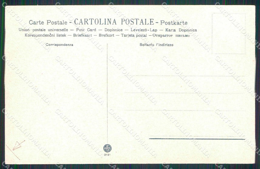 Venezia Città Chiesa della Salute PIEGHINA Illustratori cartolina RT7732 – retro