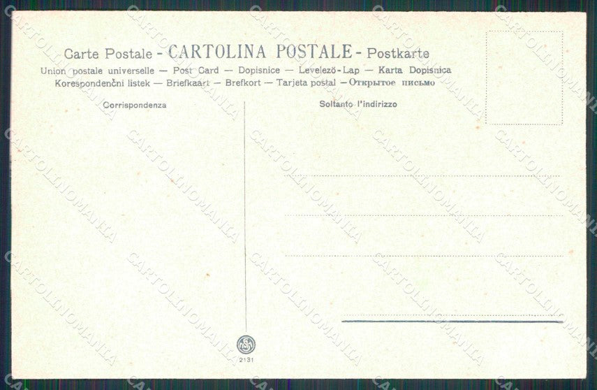 Venezia Città Piazzetta Illustratori cartolina RT7733 – retro