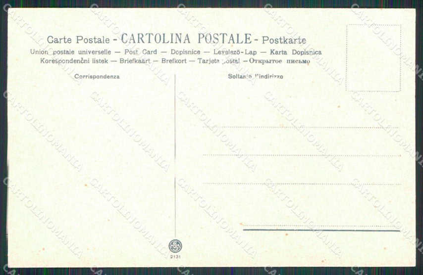 Venezia Città Rio del Pistor Barche Illustratori cartolina RT7736 – retro