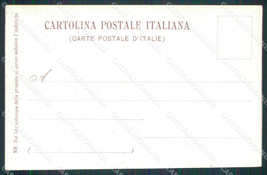 Venezia Città Rio dei Carmini Barche Illustratori cartolina RT7738 – retro