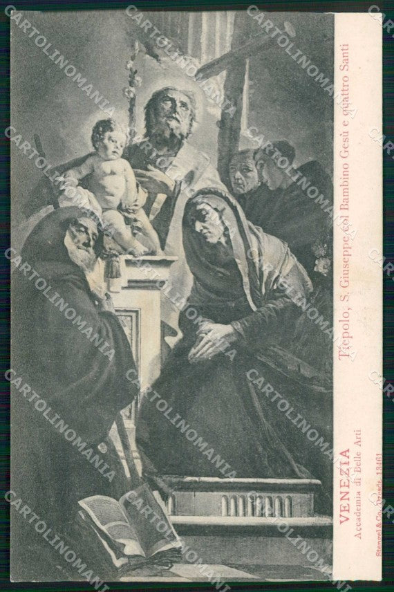 Venezia Torcello Accademia Belle Arti San Giuseppe Stengel cartolina RT7779 – fronte