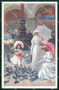 Venezia Città Colombi in Piazza San Marco BKWI 623 cartolina RT7805 – fronte