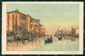 Venezia Città Veduta Generale del Canale Barche Illustratori cartolina RT7837 – fronte