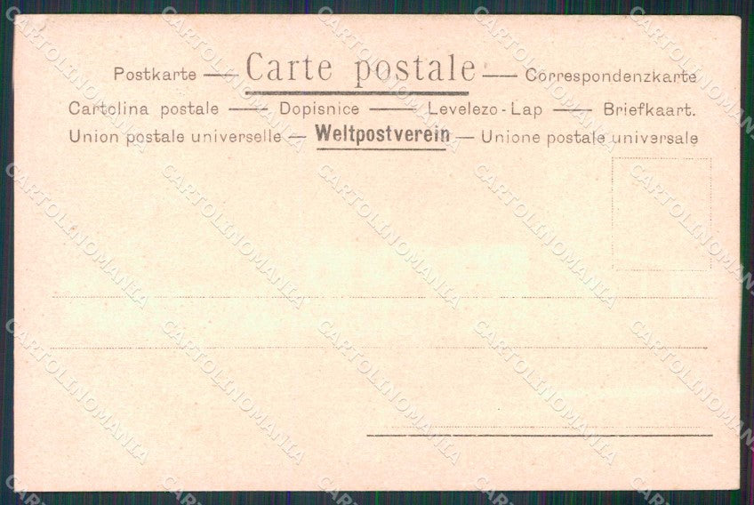 Venezia Città Veduta Generale Notturna Piroscafo cartolina RT7873 – retro