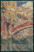Venezia Città San Giacomo Ponte Barca cartolina RT7879 – fronte