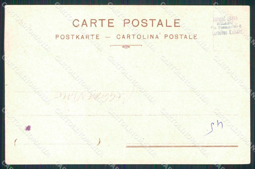 Venezia Città I Brigata Artiglieria da Costa Reggimentale cartolina RT7889 – retro