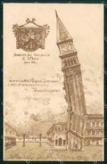 Venezia Città Doge Pietro Tron Fondatore del Campanile cartolina RT7892 – fronte