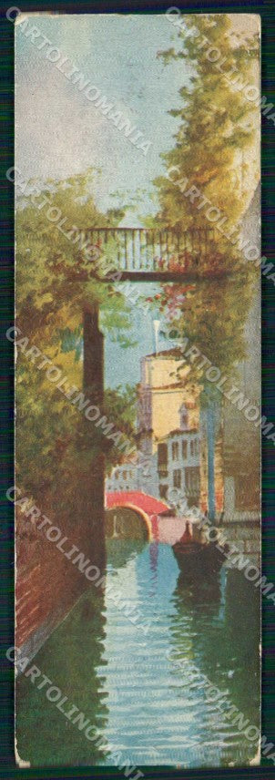 Venezia Città Rio Albrizzi Mini cartolina RT7917 – fronte