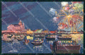 Venezia Città Canal della Giudecca Notte del Redentore Festa cartolina RT7925 – fronte