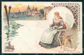 Venezia Città Canal Grande Gondola Pizzi cartolina RT7930 – fronte