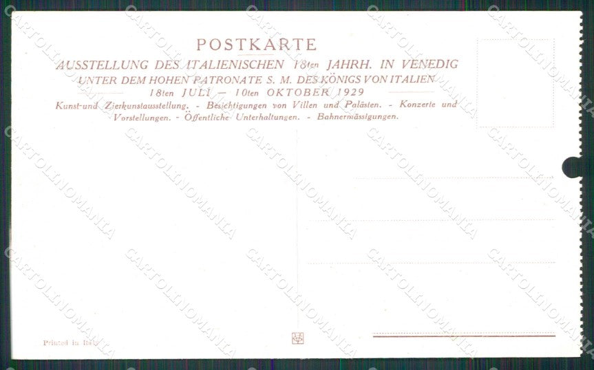 Venezia Città Automobile Berlina cartolina RT7935 – retro