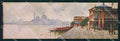 Venezia Città Molo Gondole Mini cartolina RT7938 – fronte