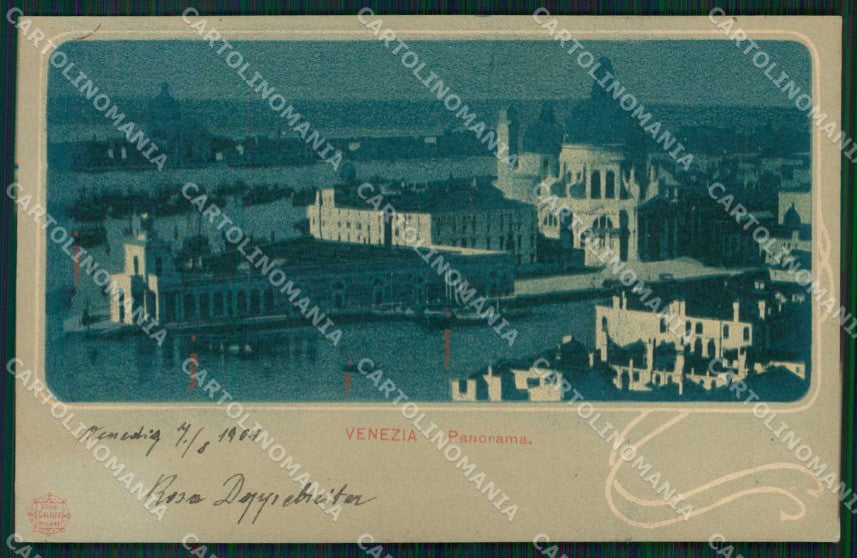 Venezia Città Veduta Generale cartolina RT7942 – fronte