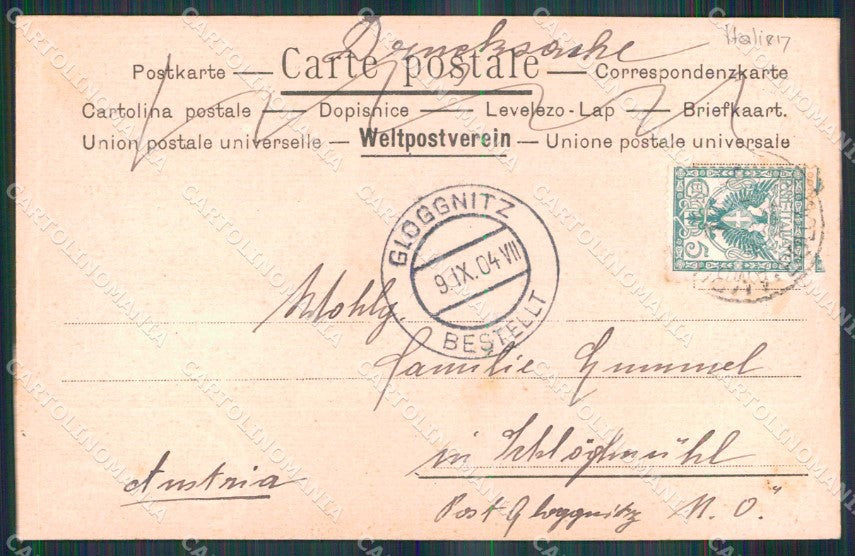 Venezia Città Veduta Generale cartolina RT7942 – retro