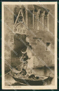 Venezia Città In Gondola Cremona PIEGHINA cartolina RT7968 – fronte