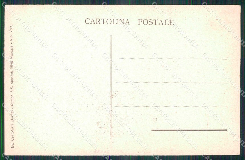 Venezia Città Poesia Contro le Spie Austriache Propaganda WWI cartolina RT7970 – retro