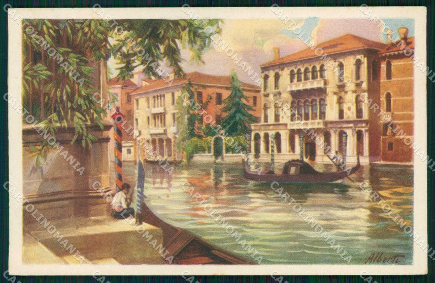 Venezia Città Palazzo Balbi Valier Montecuccoli Alberti cartolina RT7973 – fronte