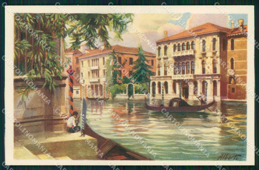 Venezia Città Palazzo Balbi Valier Montecuccoli Alberti cartolina RT7974 – fronte