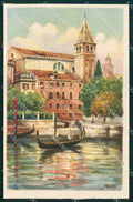 Venezia Città San Vidal Gondola Alberti cartolina RT7982 – fronte