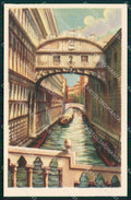Venezia Città Ponte dei Sospiri Gondola Alberti cartolina RT7984 – fronte