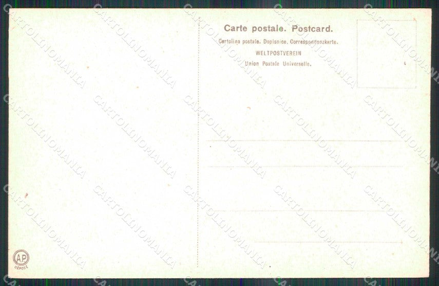 Venezia Città Marina Barche Illustratori cartolina RT7988 – retro