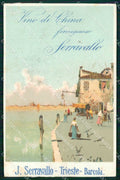 Trieste Città Serravallo Vino di China Ferruginoso cartolina RT8000 – fronte