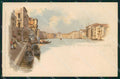 Venezia Città Canal Grande Gondole Meissner & Buch 1011 PIEGA cartolina RT8001 – fronte