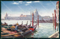 Venezia Città Bacino San Marco Molo Barche Oilette 7037 cartolina RT8010 – fronte