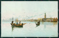 Venezia Città Canale Barche Noretti Illustratori cartolina RT8029 – fronte