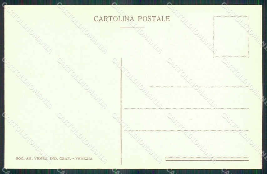Venezia Città Galleria Arte Moderna Danzatrice cartolina RT8091 – retro