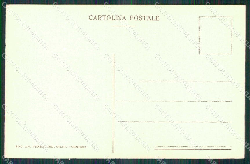 Venezia Città Galleria Arte Moderna Il Riso cartolina RT8092 – retro