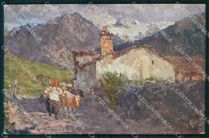 Venezia XI Esposizione Internazionale d'Arte Cogne Val d'Aosta cartolina RT8105 – fronte