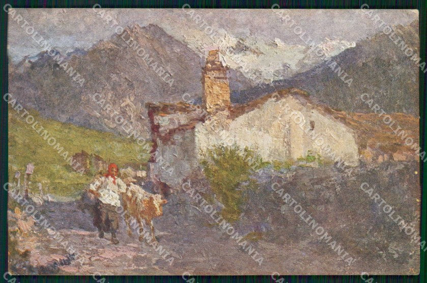 Venezia XI Esposizione Internazionale d'Arte Cogne Val d'Aosta cartolina RT8106 – fronte