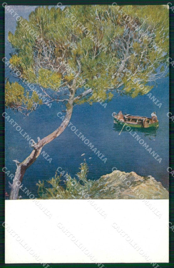 Venezia Città XII Esposizione Internaz d'Arte La Pesca cartolina RT8119 – fronte
