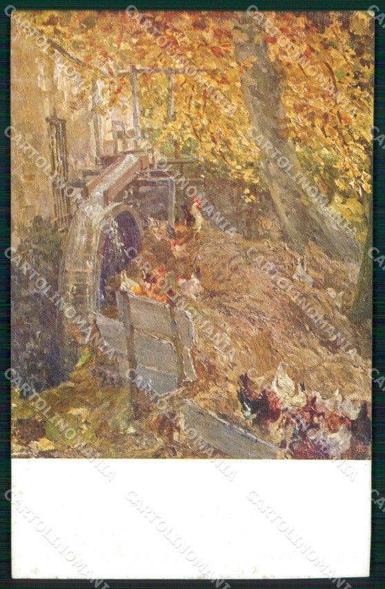 Venezia XI Esposizione Internazionale d'Arte Vecchio Mulino cartolina RT8126 – fronte
