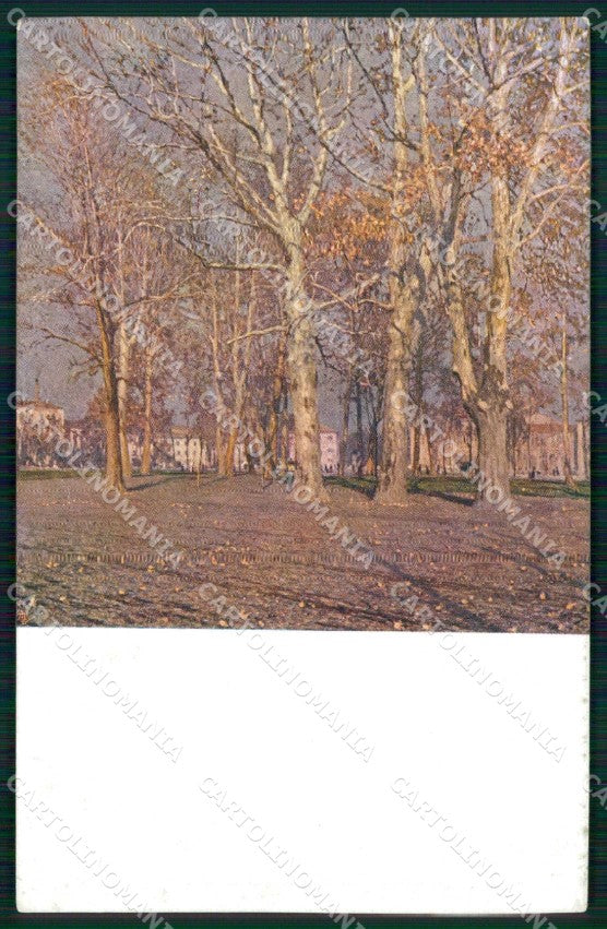 Venezia XI Esposizione Internazionale d'Arte Vecchi Platani cartolina RT8132 – fronte