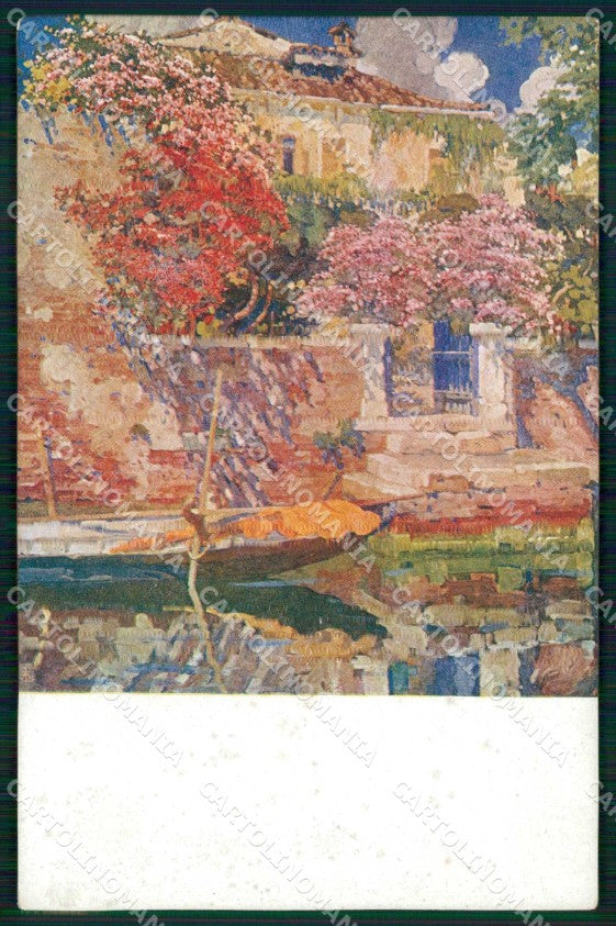 Venezia XI Esposizione Internazionale d'Arte Oleandri in Fiore cartolina RT8133 – fronte