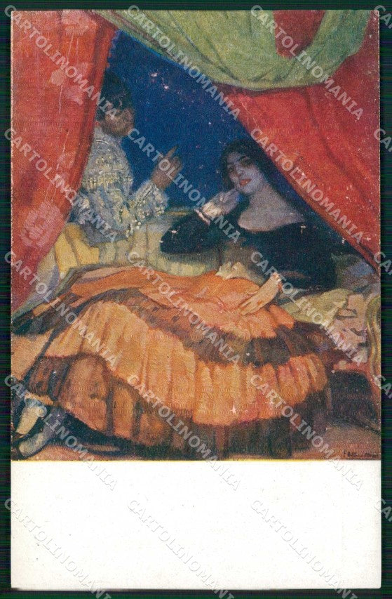 Venezia Città XII Esposizione Internazionale d'Arte La Supplica cartolina RT8135 – fronte
