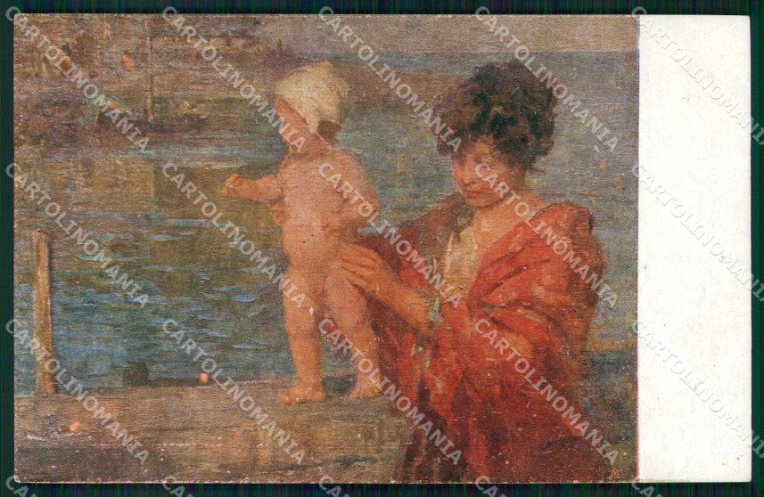 Venezia Città XII Esposizione Internazionale d'Arte Primi Passi cartolina RT8136 – fronte