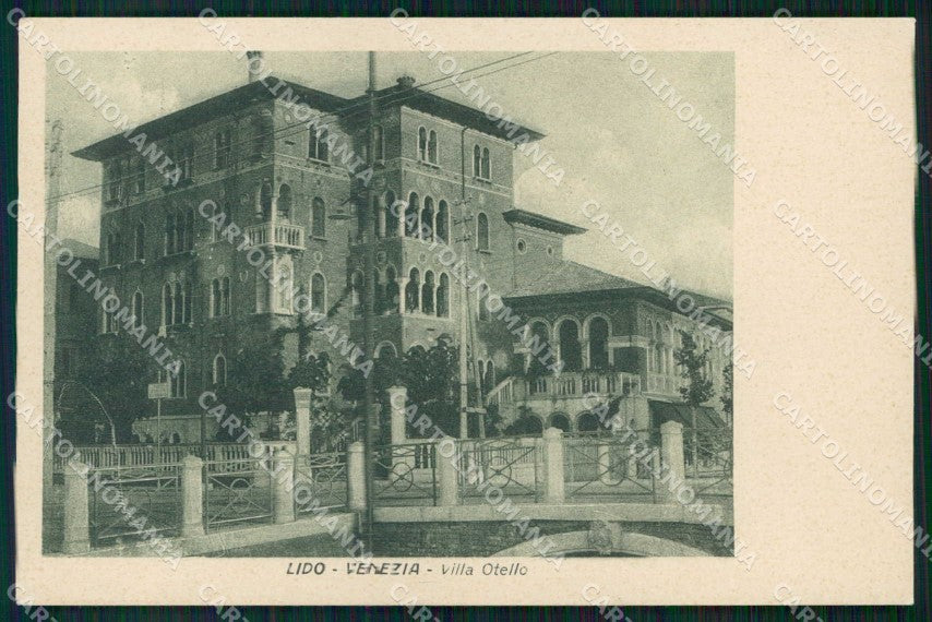 Venezia Città Lido di Villa Otello Garbisa 02317 cartolina RT8190 – fronte