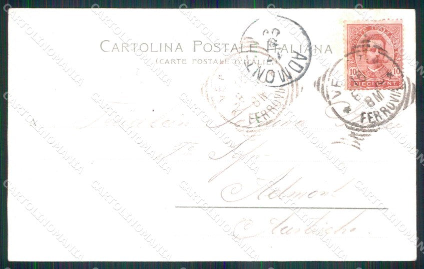 Venezia Città Lido di Santa Maria Elisabetta Barche Gobbato cartolina RT8210 – retro
