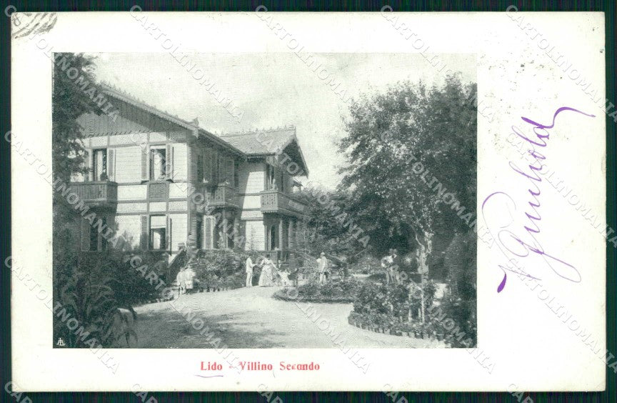 Venezia Città Lido di Villino Secondo cartolina RT8215 – fronte