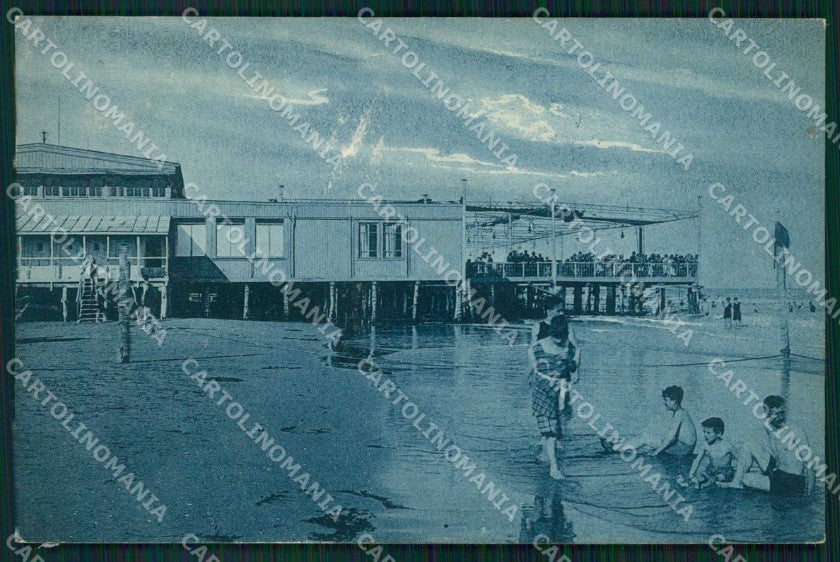 Venezia Città Lido di Stabilimento Bagni Terrazza ABRASA cartolina RT8217 – fronte