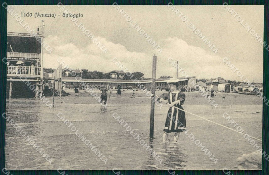 Venezia Città Lido di Spiaggia Garbisa 25608 cartolina RT8219 – fronte